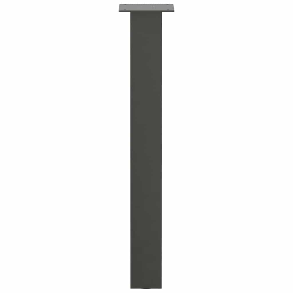 Console Table Legs 4 pcs Anthracite 72 cm Steel