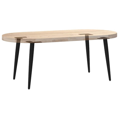 Coffee Table Legs Conical Shape 4 pcs Black 42-43 cm Steel