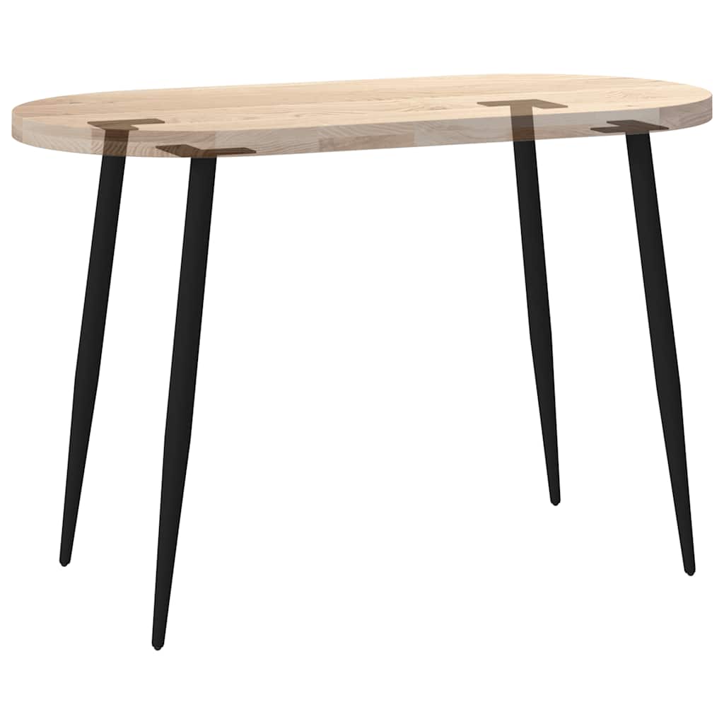 Console Table Legs Conical Shape 4 pcs Black 72-73 cm Steel