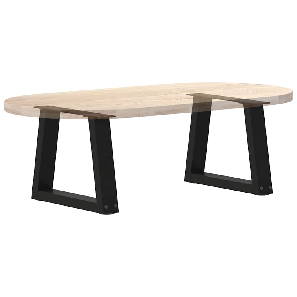 Coffee Table Legs V-Shape 2 pcs Black 40x(30-31.3) cm Steel