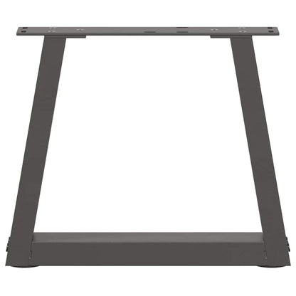 Coffee Table Legs V-Shape 2 pcs Anthracite 40x(30-31.3) cm Steel