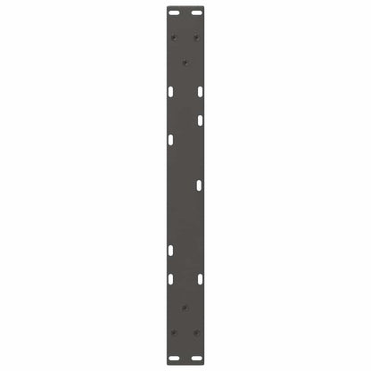 Coffee Table Legs V-Shape 2 pcs Anthracite 60x(30-31.3) cm Steel