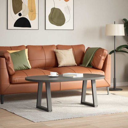 Coffee Table Legs V-Shape 2 pcs Anthracite 28x(42-43.3) cm Steel