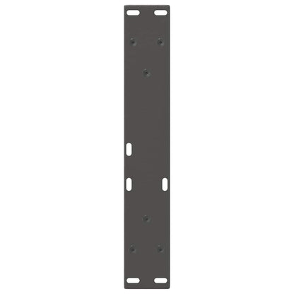 Coffee Table Legs V-Shape 2 pcs Anthracite 38x(42-43.3) cm Steel