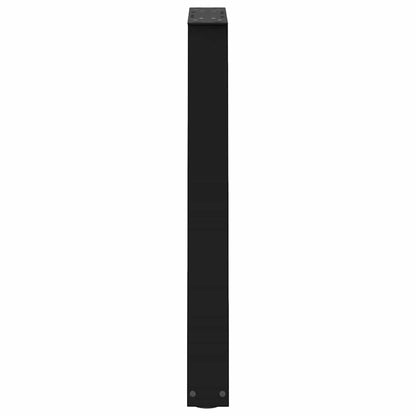 Coffee Table Leg | Set of 2 | Black | Powder-coated steel | 60 cm x 72 cm