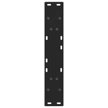 Coffee Table Leg | Set of 2 | Black | Powder-coated steel | 60 cm x 72 cm