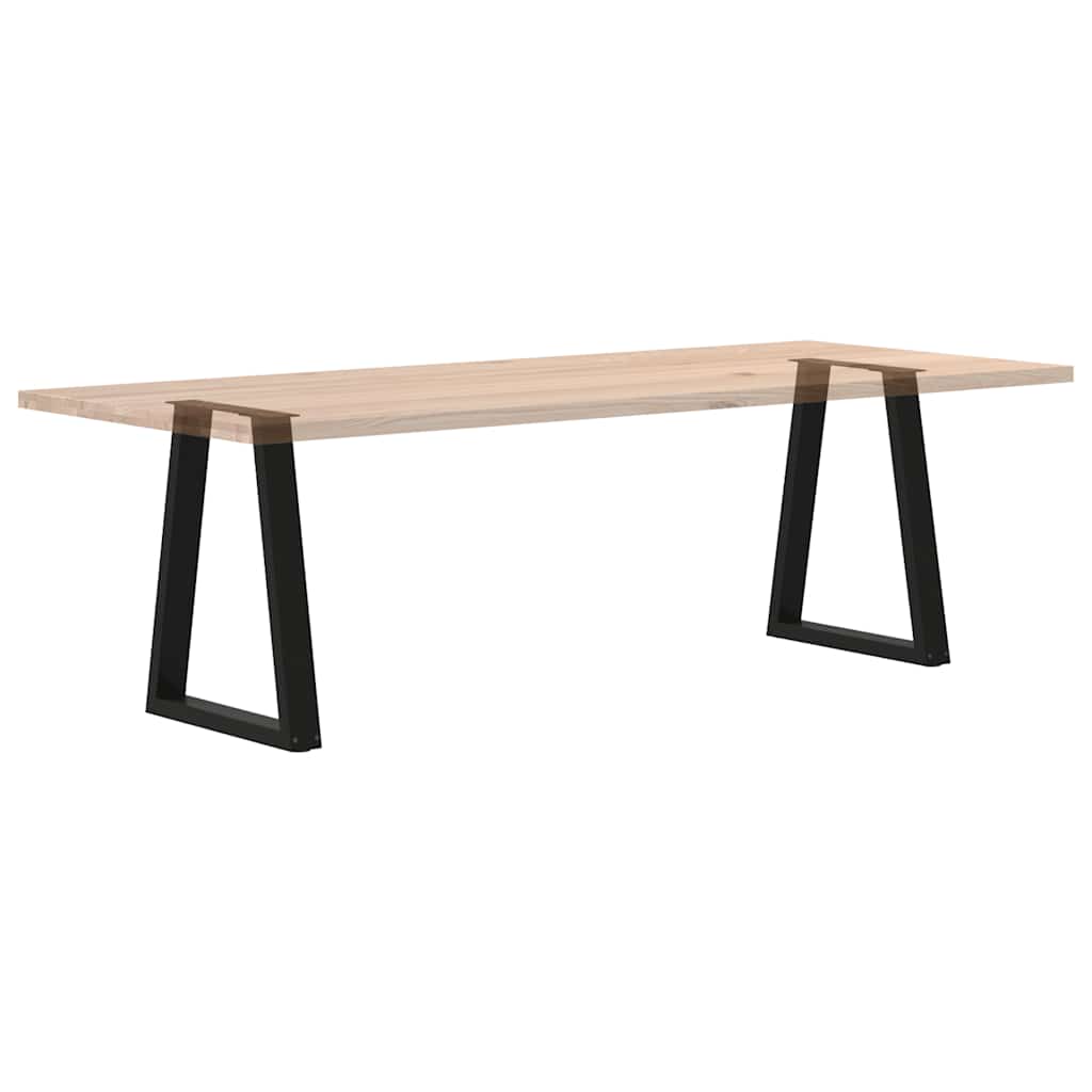Coffee Table Leg | Set of 2 | Black | Powder-coated steel | 60 cm x 72 cm