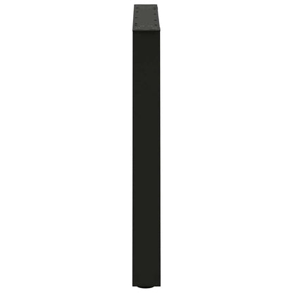 Dining Table Leg | Set of 2 | Black | Powder-coated steel