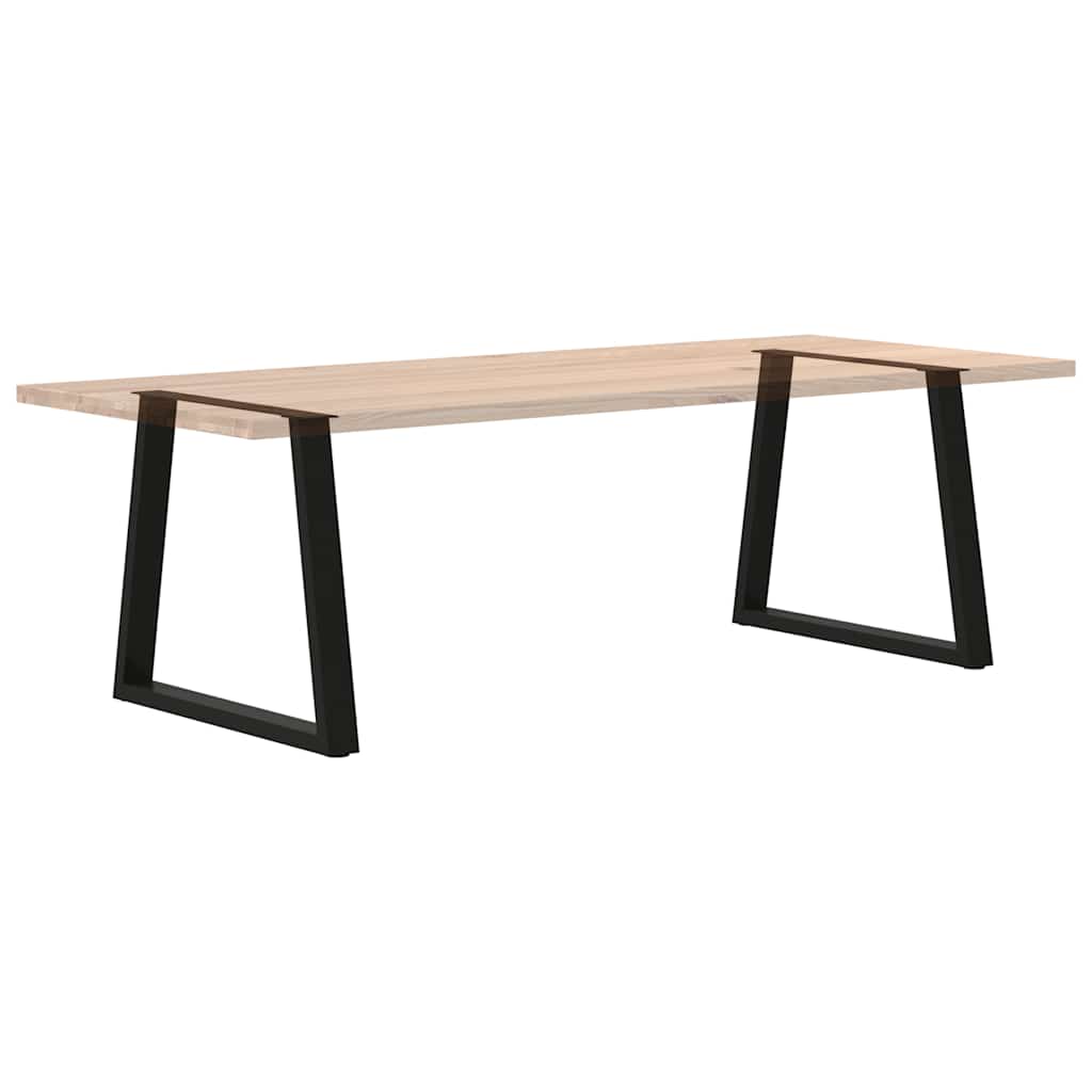 Dining Table Leg | Set of 2 | Black | Powder-coated steel