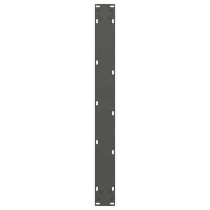 Dining Table Legs V-Shape 2 pcs Anthracite 70x(72-73.3) cm Steel