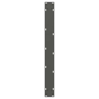 Dining Table Legs V-Shape 2 pcs Anthracite 100x(72-73.3) cm Steel