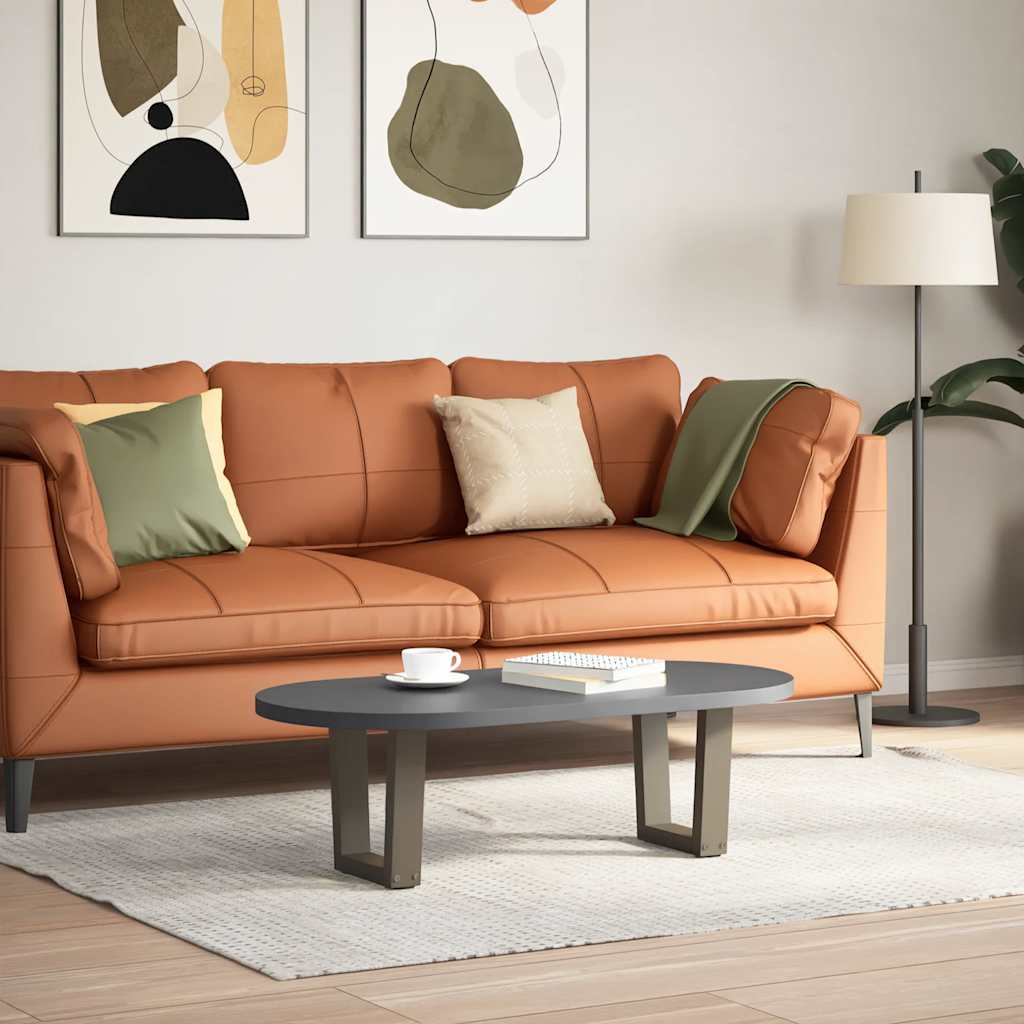 Coffee Table Legs V-Shape 2 pcs Natural Steel 40x(30-31.3) cm Steel