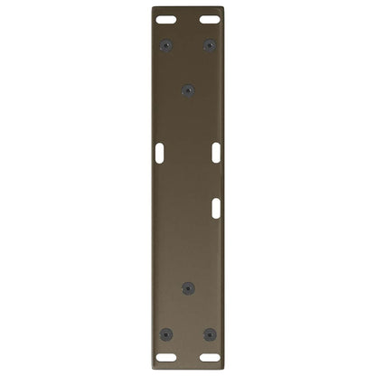 Coffee Table Legs V-Shape 2 pcs Natural Steel 40x(30-31.3) cm Steel