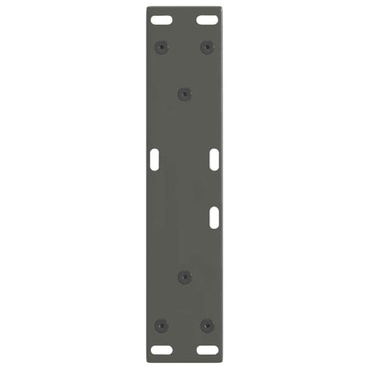 Coffee Table Legs V-Shape 2 pcs Anthracite 28x(42-43.3) cm Steel
