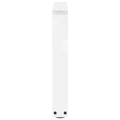 Coffee Table Legs V-Shape 2 pcs White 50x(42-43.3) cm Steel