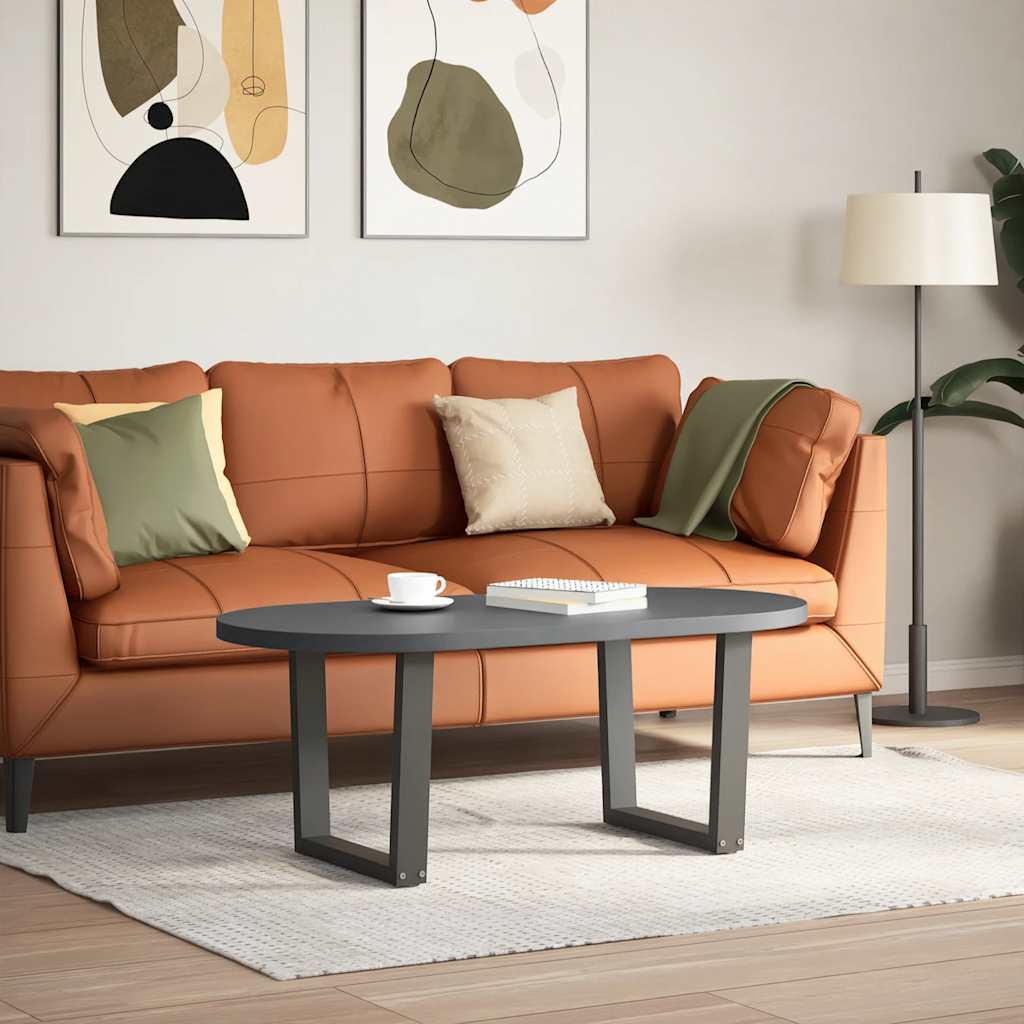 Coffee Table Legs V-Shape 2 pcs Anthracite 60x(42-43.3) cm Steel