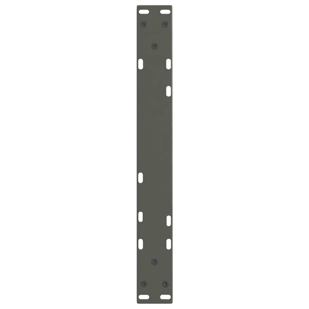 Coffee Table Legs V-Shape 2 pcs Anthracite 60x(42-43.3) cm Steel