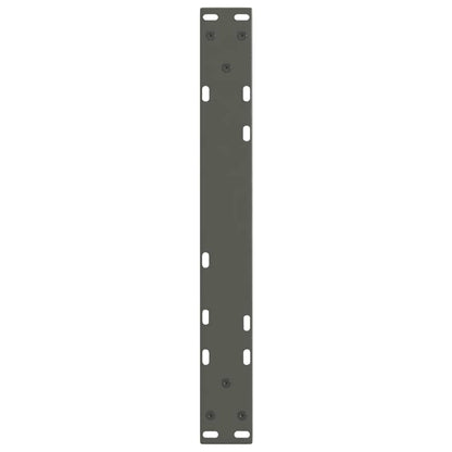 Coffee Table Legs V-Shape 2 pcs Anthracite 60x(42-43.3) cm Steel
