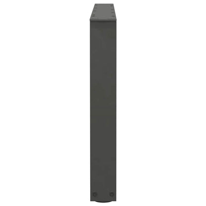 Coffee Table Legs V-Shape 2 pcs Anthracite 70x(42-43.3) cm Steel