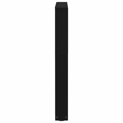 Dining Table Leg | Black | Powder-coated steel | 60 cm wide