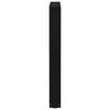 Dining Table Legs V-Shape 2 pcs Black 60x(72-73.3) cm Steel
