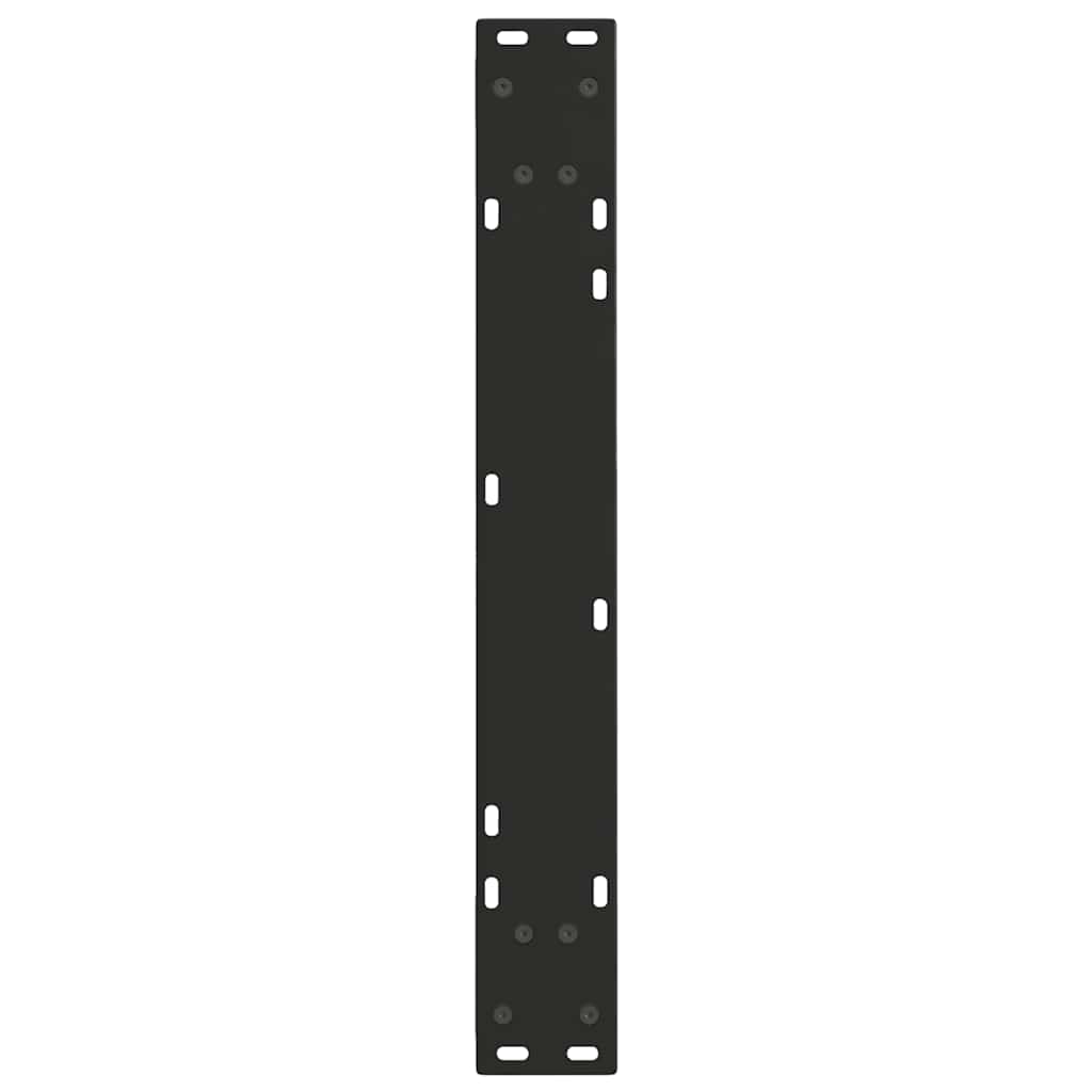 Dining Table Leg | Black | Powder-coated steel | 60 cm wide