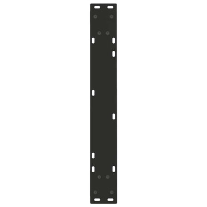 Dining Table Leg | Black | Powder-coated steel | 60 cm wide