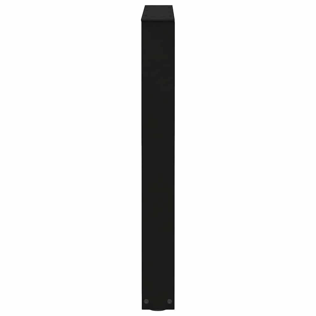 Dining Table Leg | Black | Powder-coated steel | Medium