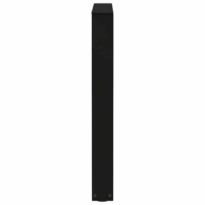 Dining Table Leg | Black | Powder-coated steel | Medium