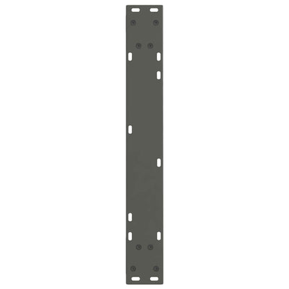 Dining Table Legs V-Shape 2 pcs Anthracite 70x(72-73.3) cm Steel