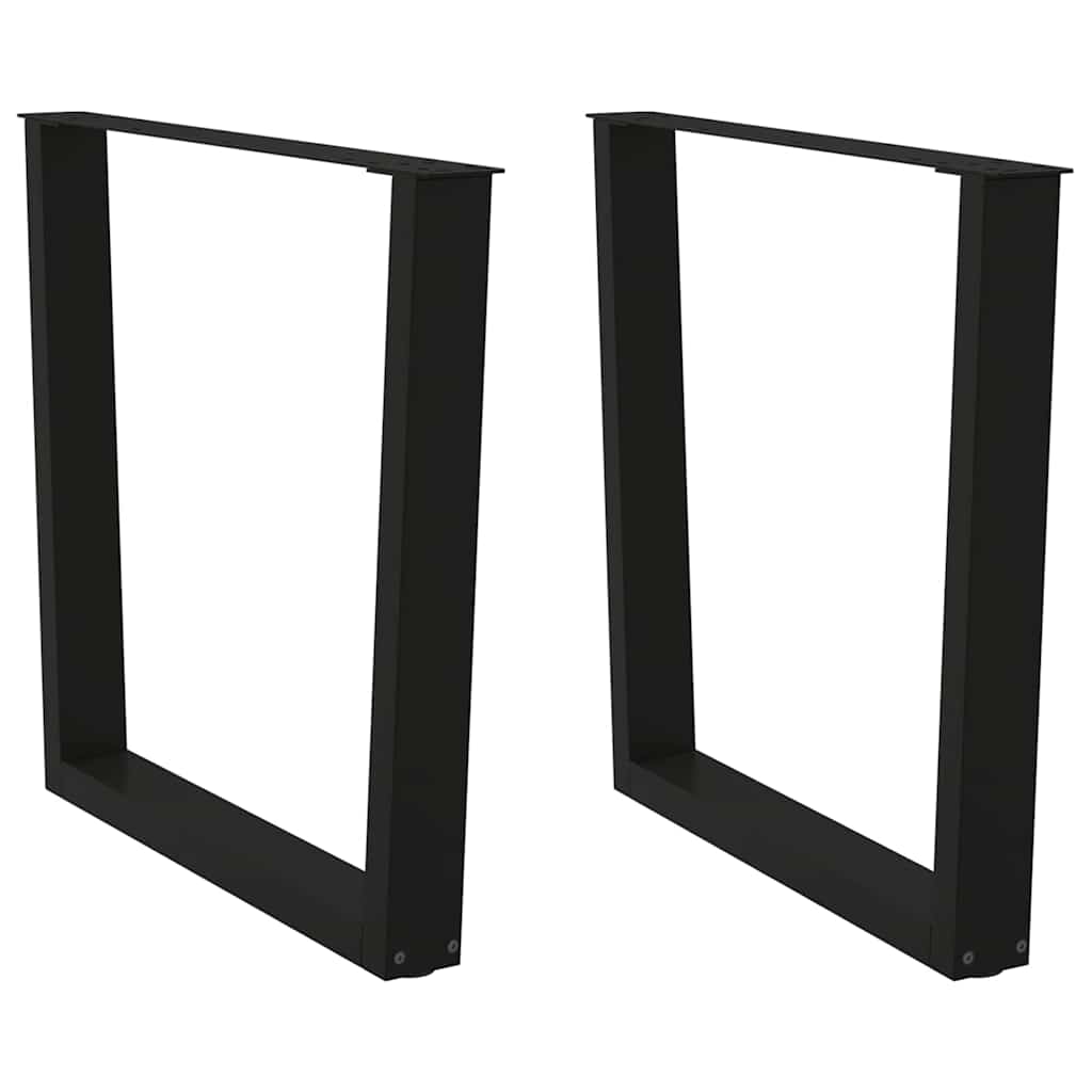 Dining Table Leg | Black | Powder-coated steel | High Table Leg