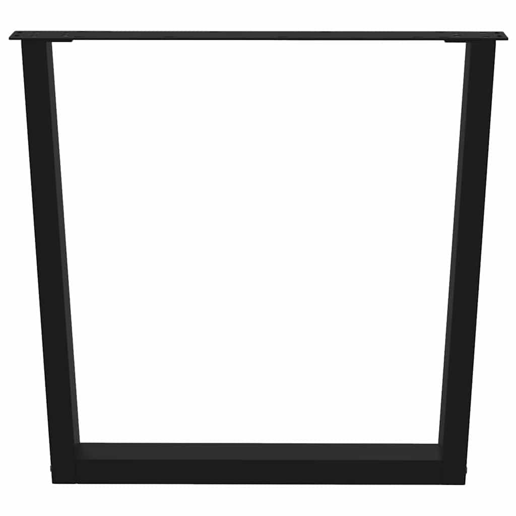 Dining Table Leg | Black | Powder-coated steel | High Table Leg