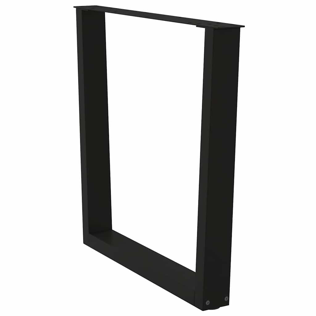 Dining Table Leg | Black | Powder-coated steel | High Table Leg