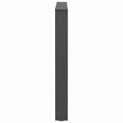 Dining Table Legs V-Shape 2 pcs Anthracite 90x(72-73.3) cm Steel