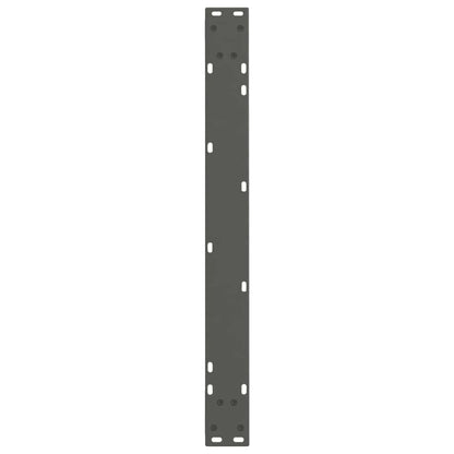 Dining Table Legs V-Shape 2 pcs Anthracite 90x(72-73.3) cm Steel