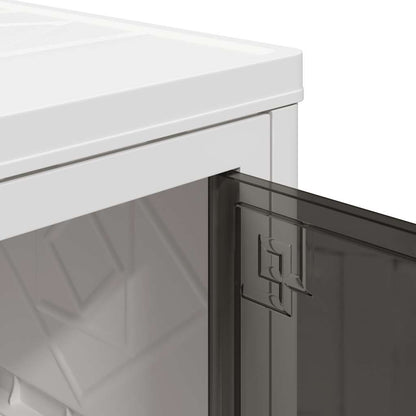 Stackable Storage Box with Wheels 5-Tier 28 L 48,5x29,5x139 cm