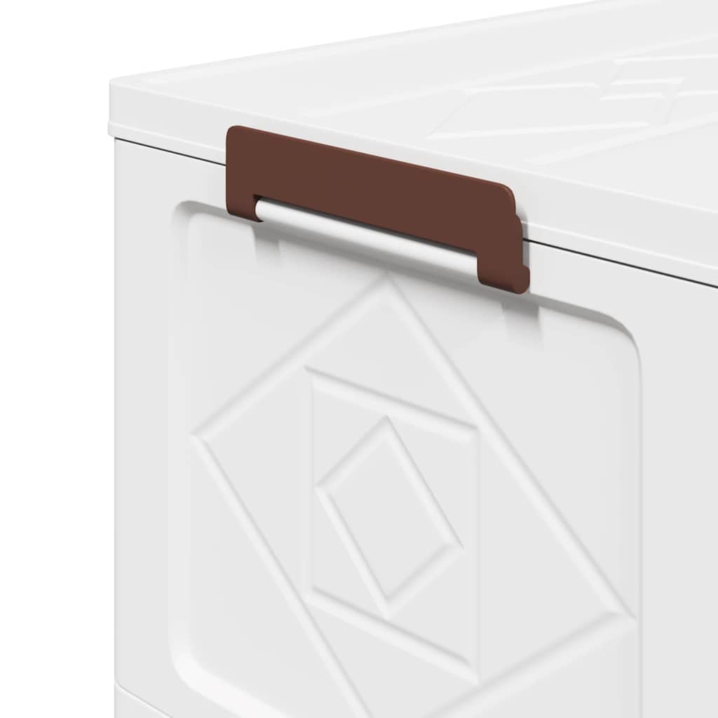 Stackable Storage Box with Wheels 5-Tier 28 L 48,5x29,5x139 cm