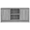 TV Cabinet with LED Grey Sonoma 100x34x50 cm Engineered Wood