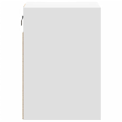 TV Wall Cabinets with LED Lights 2 pcs White 41x31x45 cm