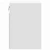 TV Wall Cabinets with LED Lights 2 pcs White 41x31x45 cm