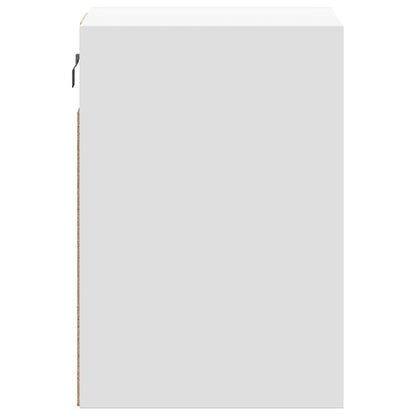 TV Wall Cabinets with LED Lights 2 pcs White 41x31x45 cm