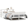 Bed Frame without Mattress White 140x200 cm Solid Wood Pine