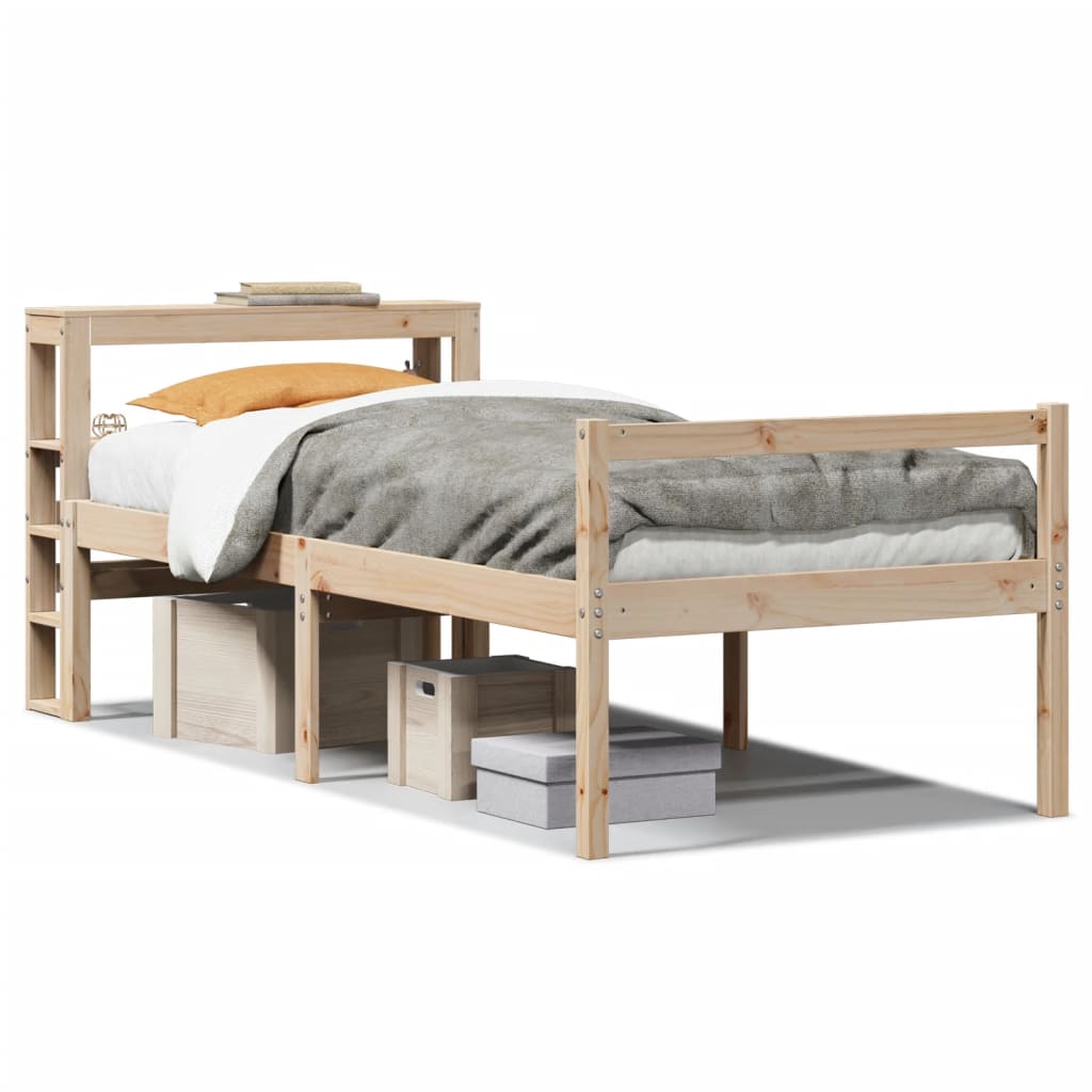 Senior Bed with Headboard without Mattress 75x190 cm