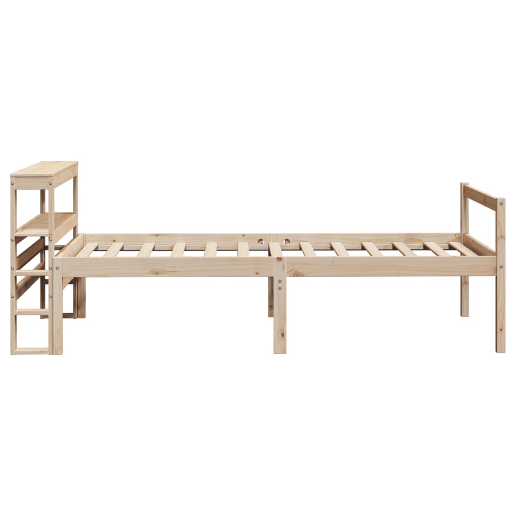Senior Bed with Headboard without Mattress 75x190 cm