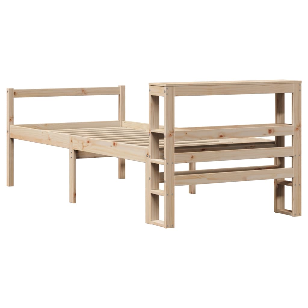 Senior Bed with Headboard without Mattress 75x190 cm