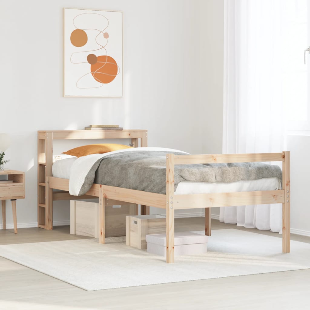 Senior Bed with Headboard without Mattress 75x190 cm