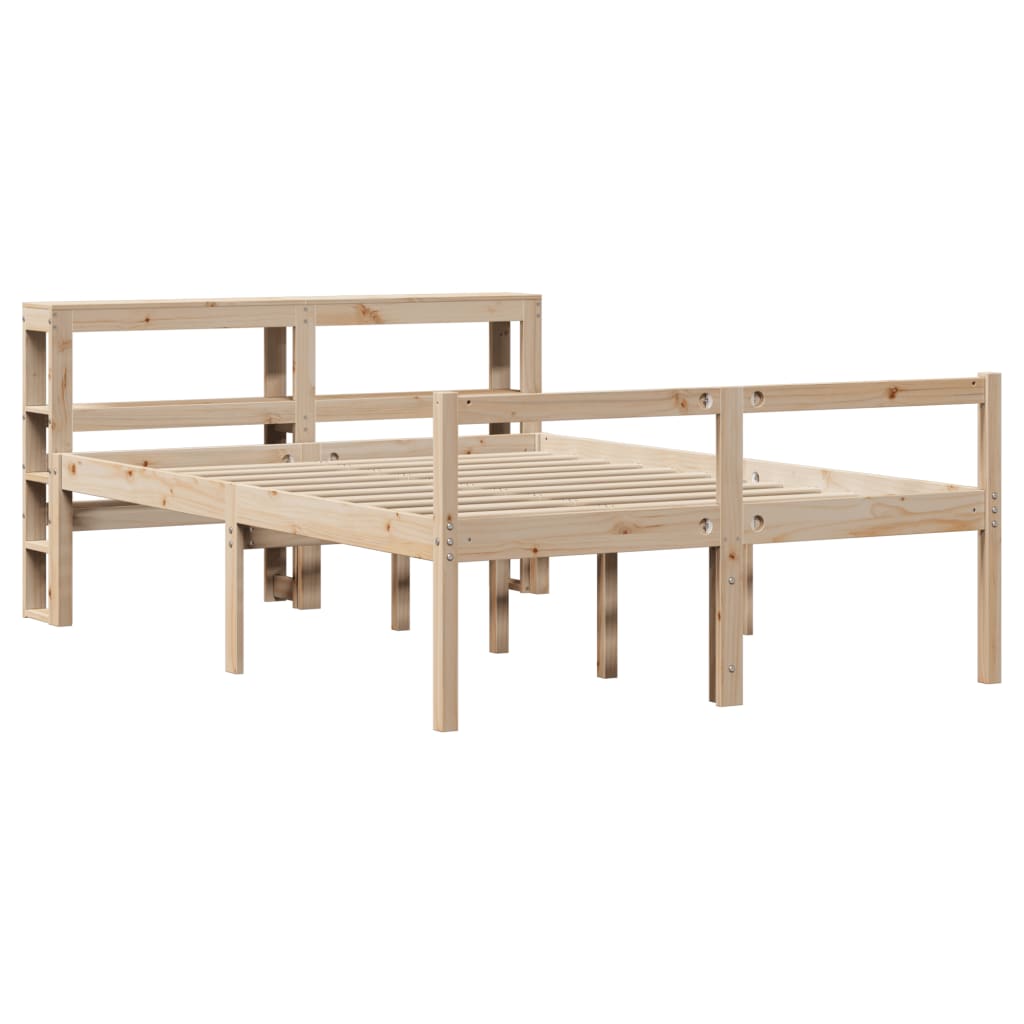 Senior Bed with Headboard without Mattress 120x190 cm