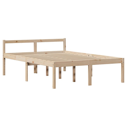 Senior Bed with Headboard without Mattress 120x190 cm