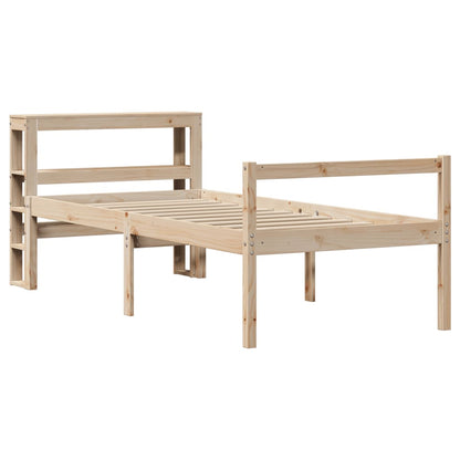 Senior Bed with Headboard without Mattress 90x200 cm