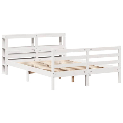 Bed Frame with Headboard without Mattress 160x200 cm